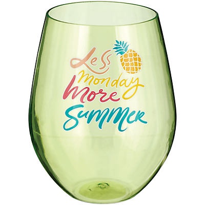 slide 1 of 1, Haven & Key More Summer Melamine Stemless Tumbler, 32 oz