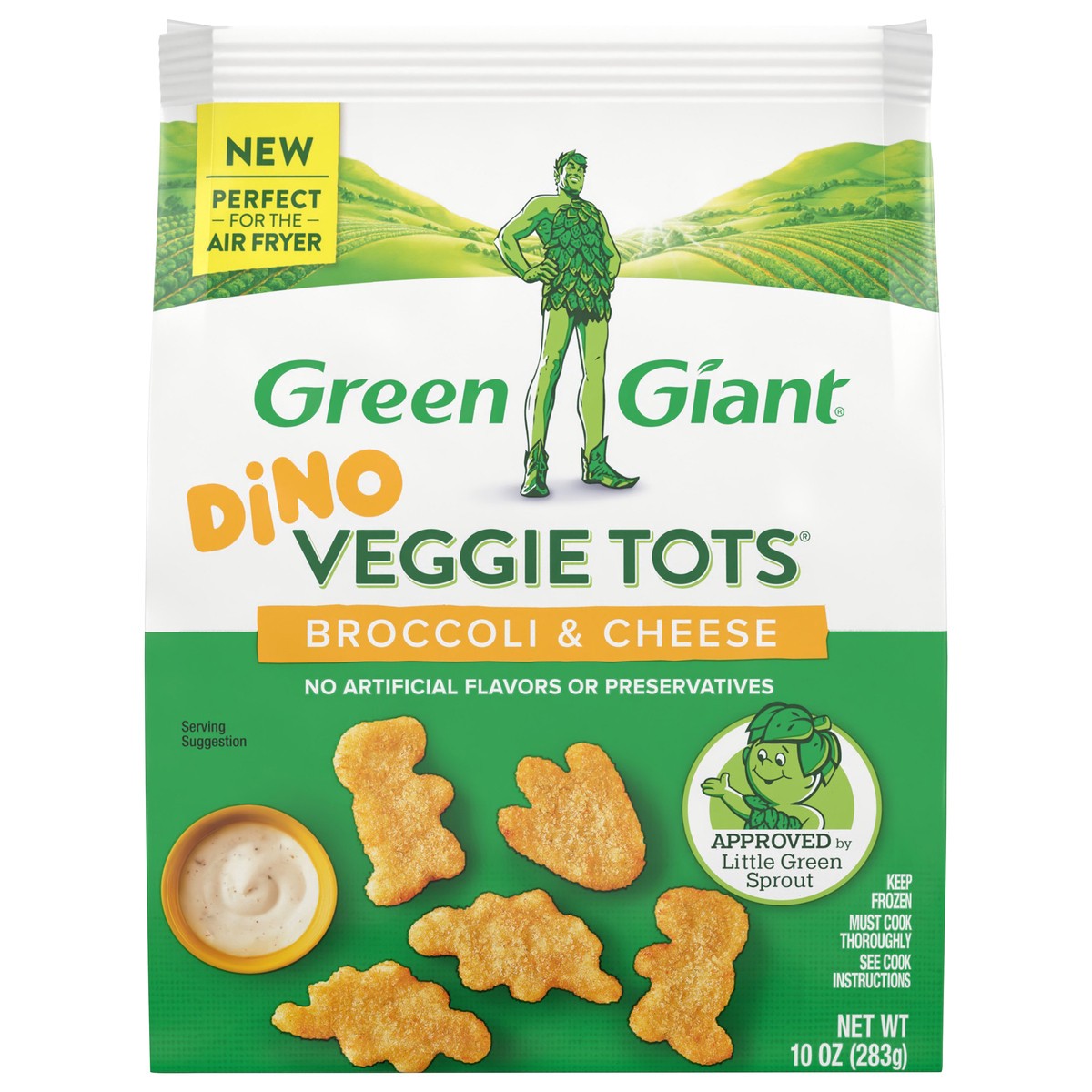 Green Giant Broccoli And Cheese Dino Tots 10 oz Shipt