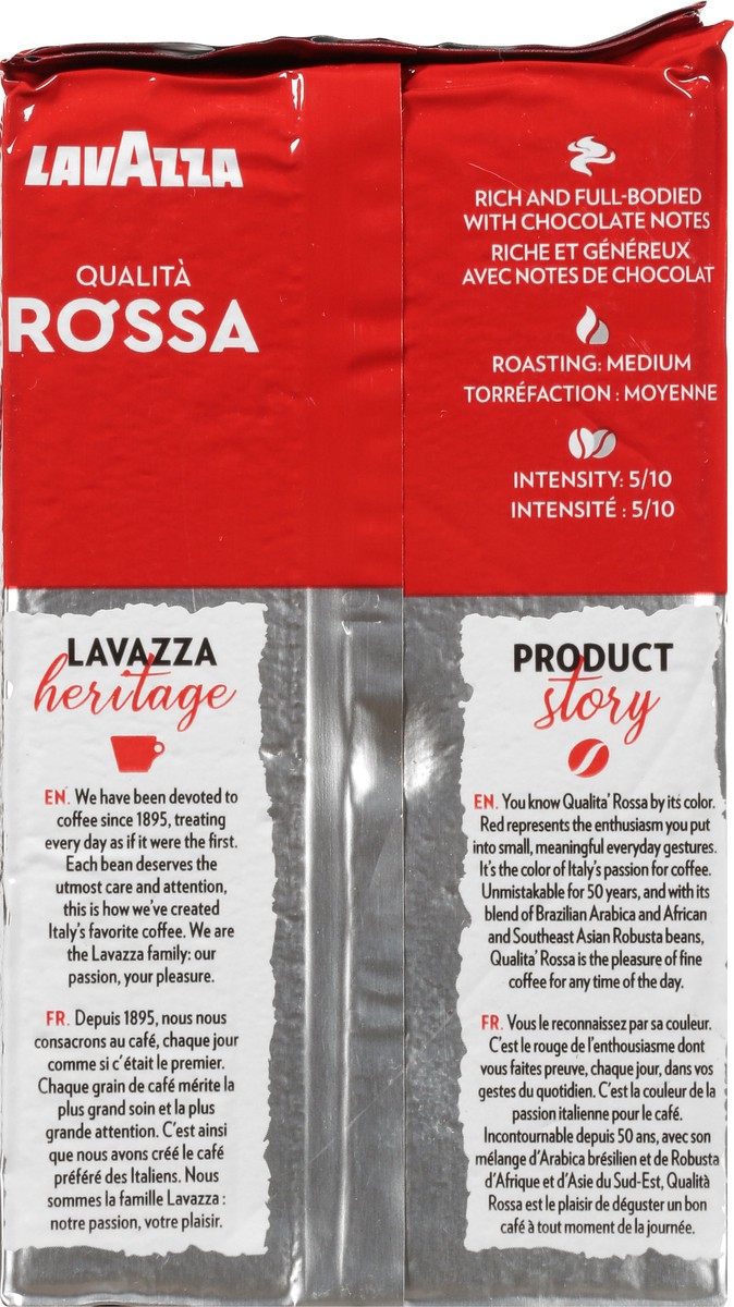 slide 11 of 11, Lavazza Coffee Brick Pak - Qualita Rossa, 8.8 oz