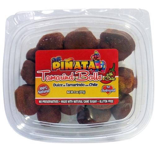 slide 1 of 1, Mi Pinata Tamarind Balls Snacks, 8 oz