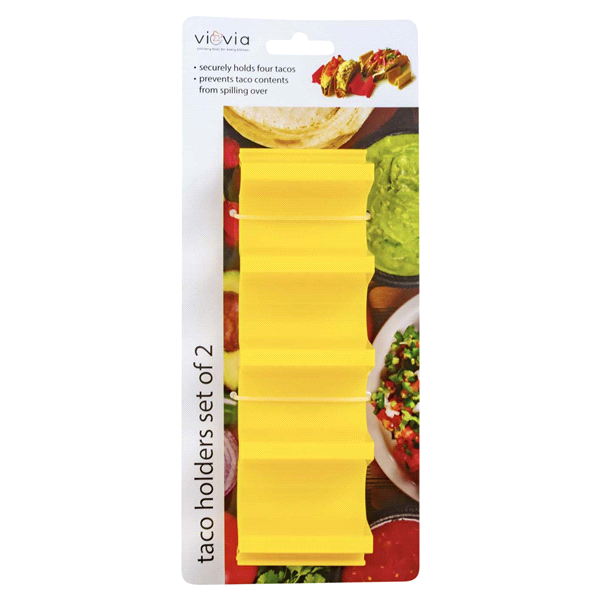 slide 9 of 9, Viovia Taco Holders 2Pk - Ea, 2 ct