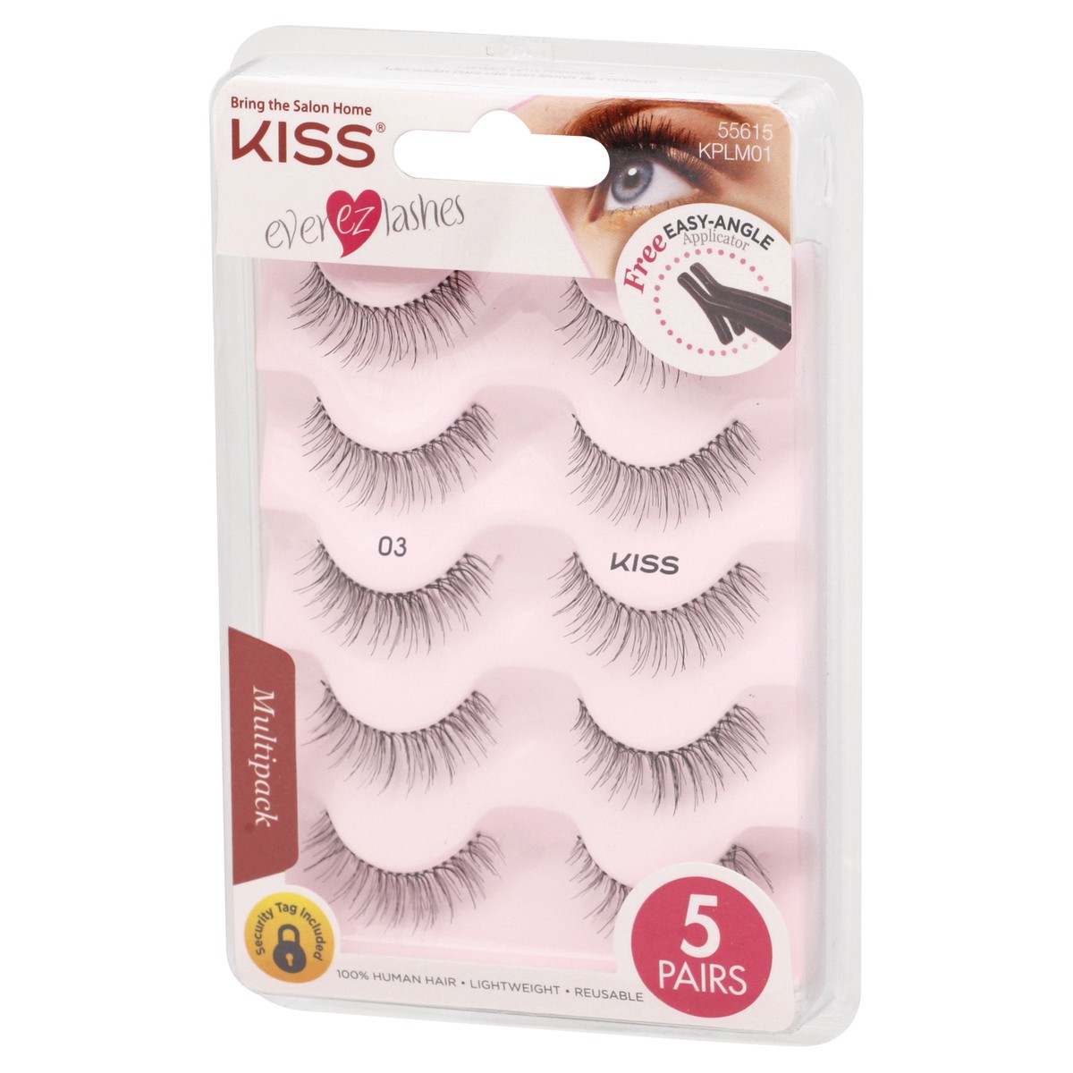 slide 8 of 9, KISS Ever EZ Lashes - Multipack 03, 1 ct