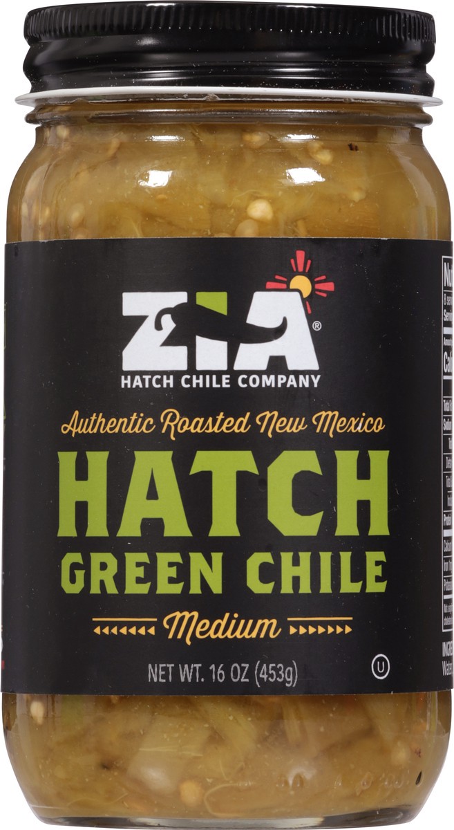 slide 11 of 13, Zia Medium Hatch Green Chile 16 oz, 16 oz