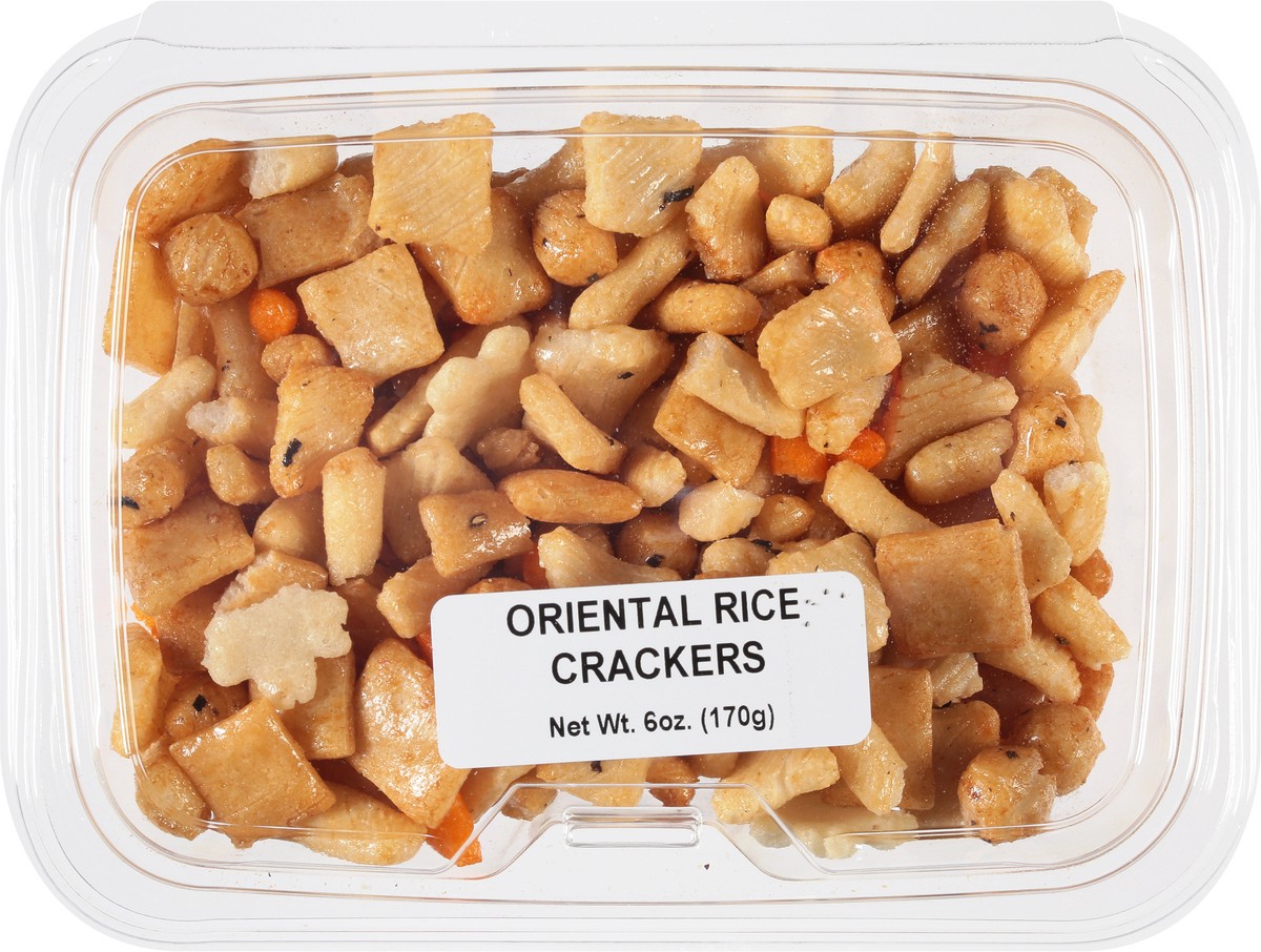 slide 6 of 9, JLM Manufacturing Oriental Rice Crackers 6 oz, 6 oz