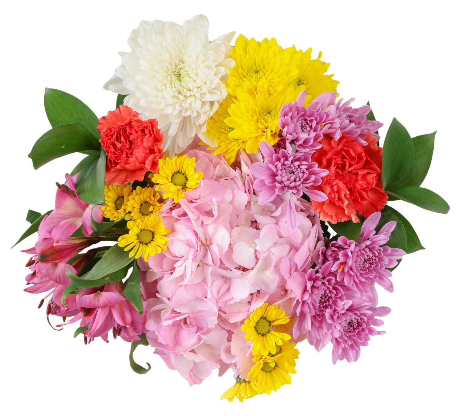 slide 1 of 1, BLOOMS by H-E-B Brighten Your Day Flower Bouquet, 1 ct