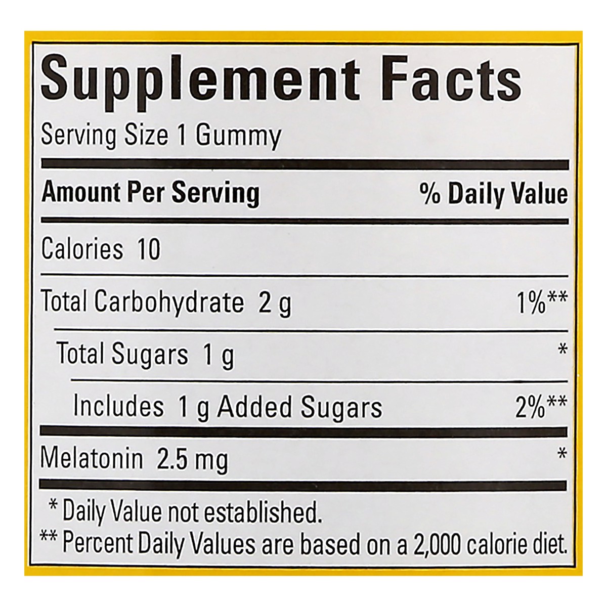 slide 4 of 12, Nature Made Melatonin 2.5 mg Gummies, 100% Drug Free Sleep Aid for Adults, 130 Gummies, 130 Day Supply, 130 ct