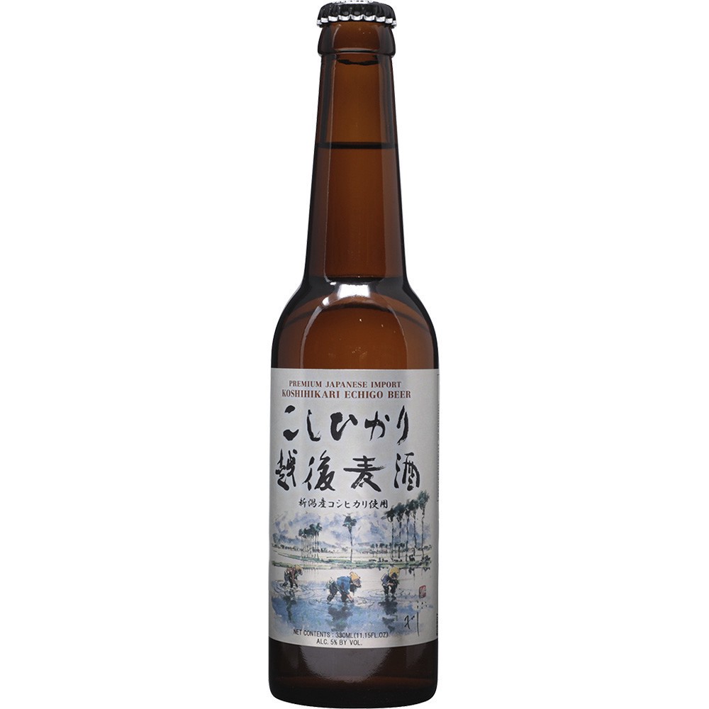slide 1 of 1, Echigo Koshihikari Beer, 330 ml