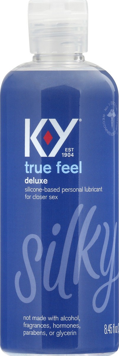 slide 2 of 12, K-Y True Feel Deluxe Silky Personal Lubricant 8.45 oz, 8.45 oz