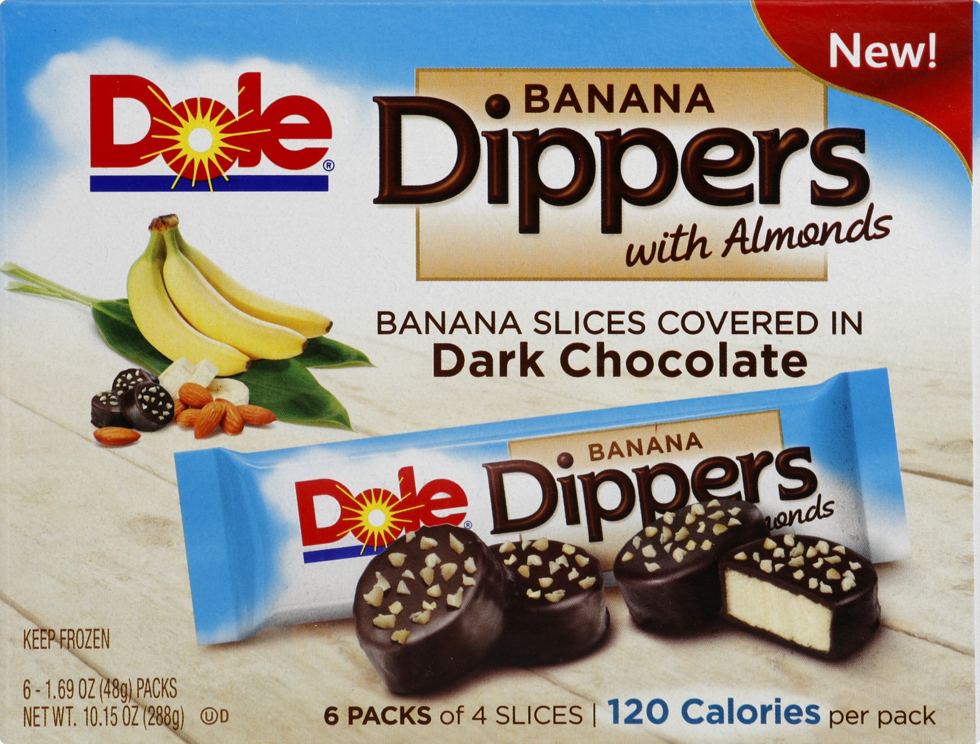 slide 1 of 1, Dole Dippers 6 ea, 6 ct