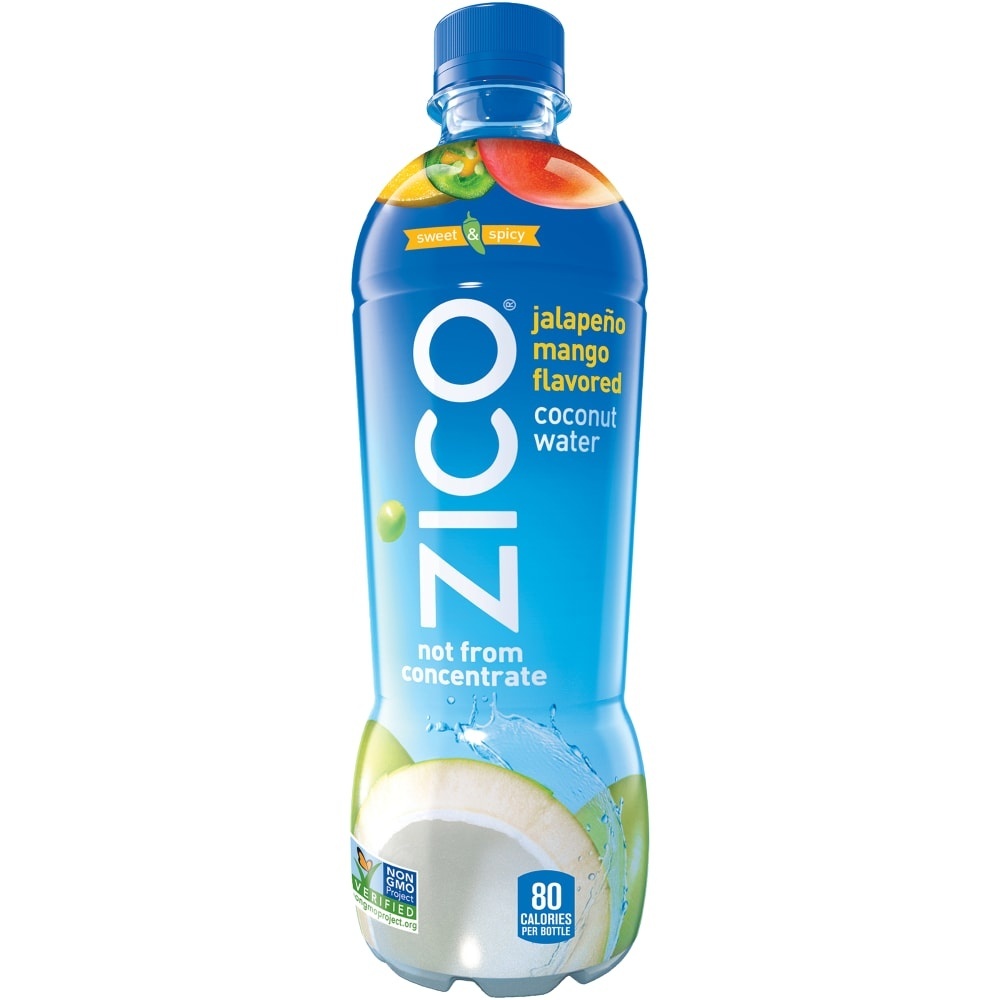 slide 1 of 1, Zico Sweet Spicy Jalapeno Mango Coconut Water 169 Fl Oz Bottle, 16 oz; 1/2 liter