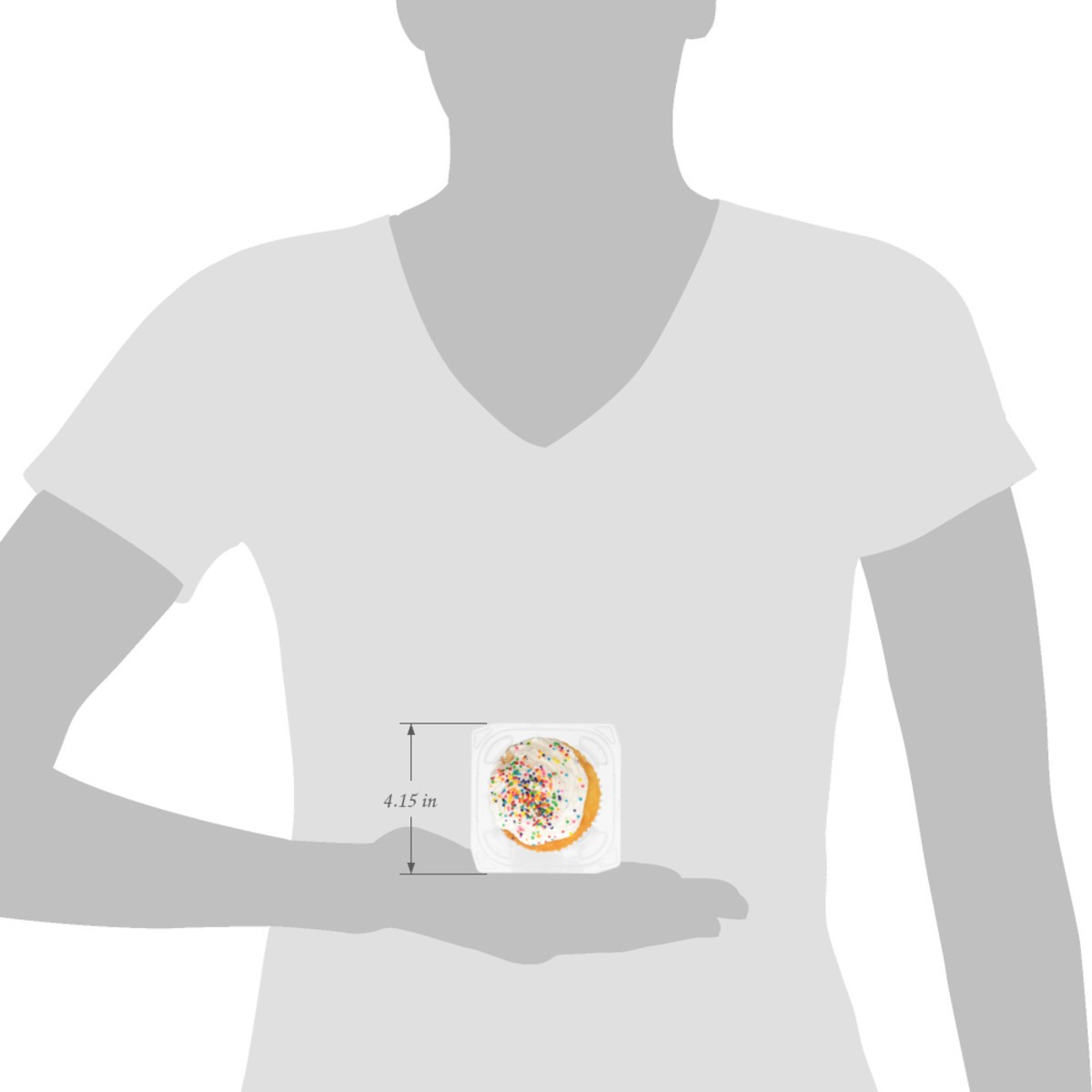 slide 10 of 12, Kimberley's Bakeshoppe Vanilla Filled Gourmet Cupcakes 6 oz, 6 oz