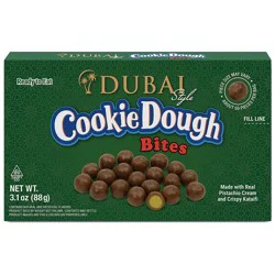 Dubai Style Chocolate Cookie Dough Bites Thearer Box