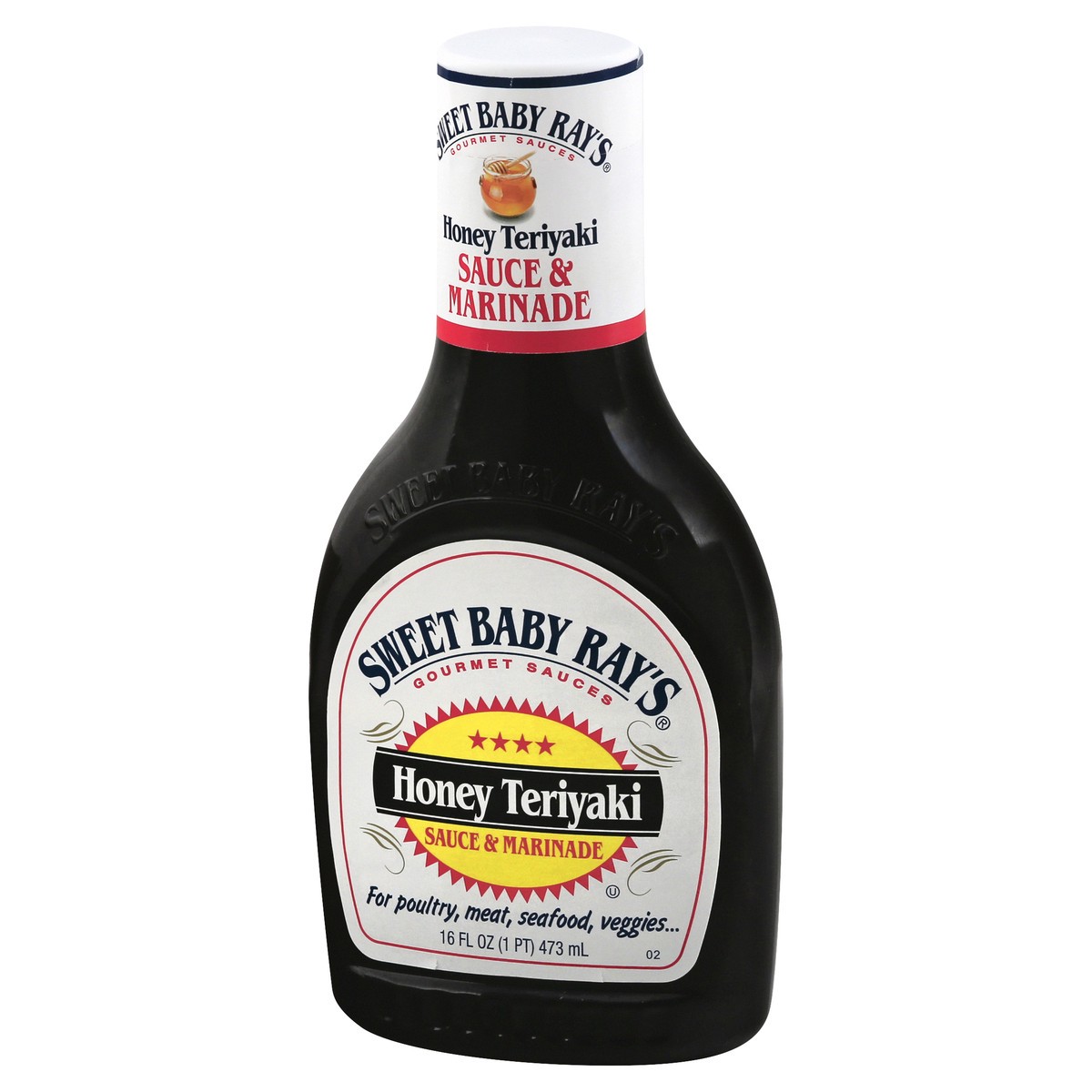 slide 5 of 13, Sweet Baby Ray's Honey Teriyaki Sauce & Marinade 16 oz, 16 oz