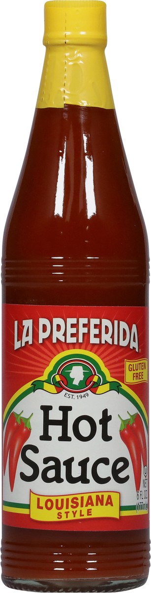 slide 4 of 9, La Preferida Louisiana Hot Sauce, 6 fl oz