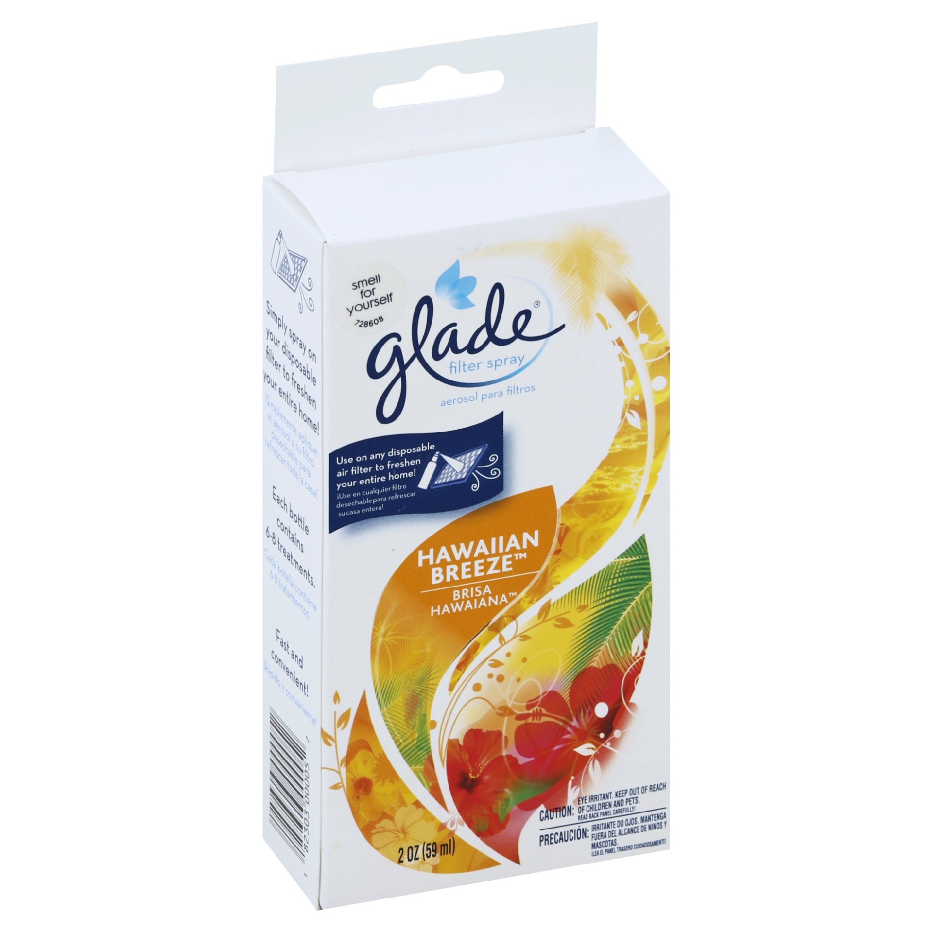 slide 1 of 1, Glade Filter Spray Hawaiian Breeze - Each, 2 oz