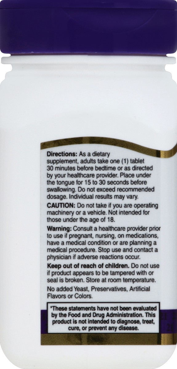 slide 4 of 6, 21st Century Melatonin 120 ea, 120 ct