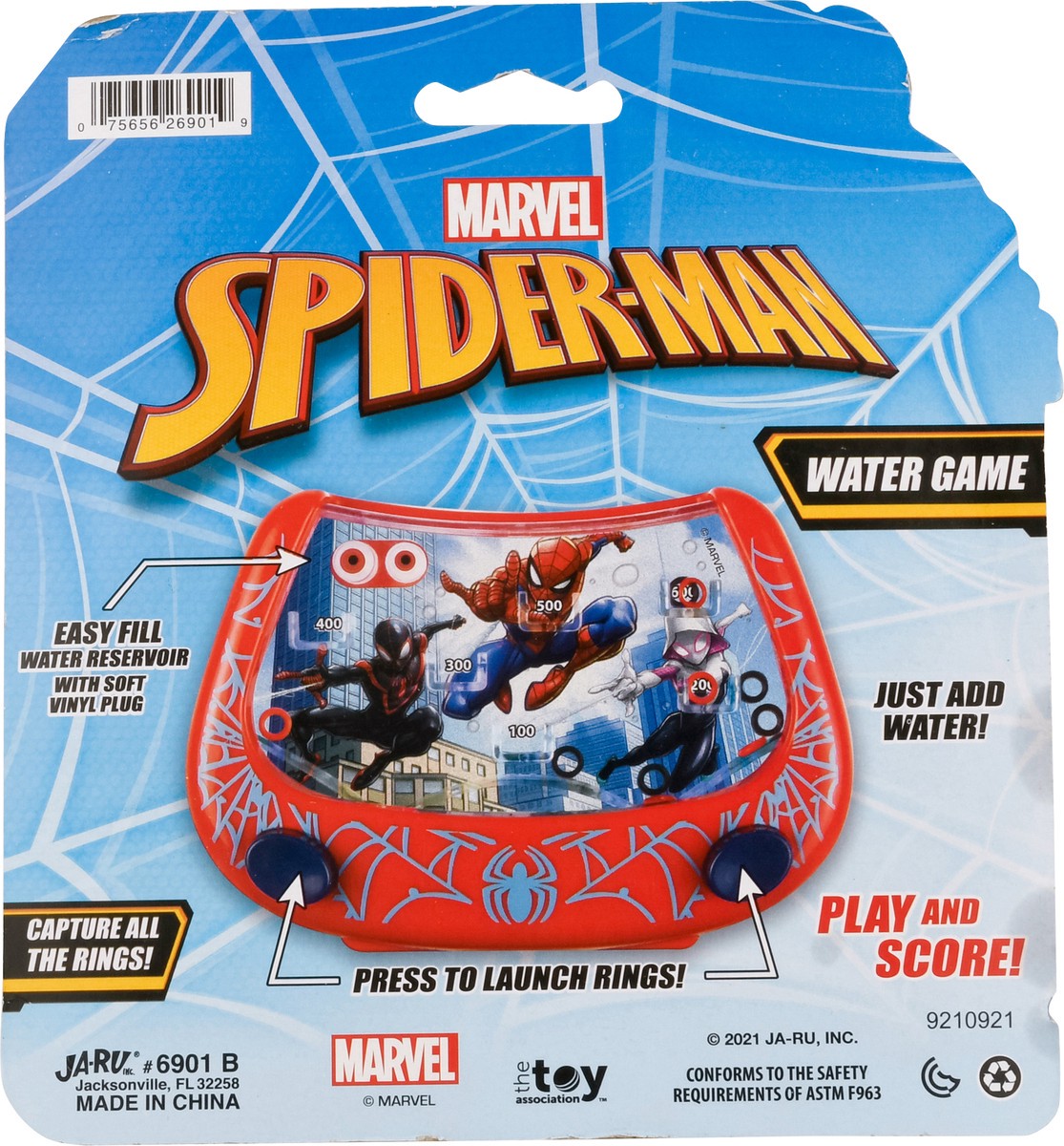 slide 8 of 9, Ja-Ru Marvel Spider-Man Water Game Toy 1 ea, 1 ct