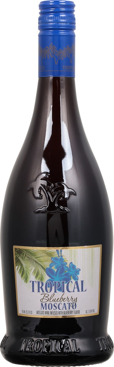 slide 7 of 9, Tropical Blueberry Moscato, 750 ml