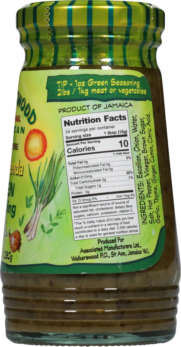 slide 4 of 13, Walkerswood Green Seasoning 10 oz, 10 oz