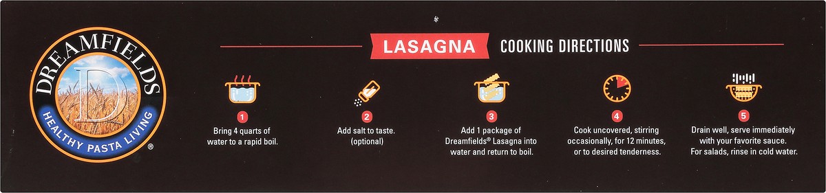 slide 8 of 12, Dreamfields Lasagna, 13.25 oz