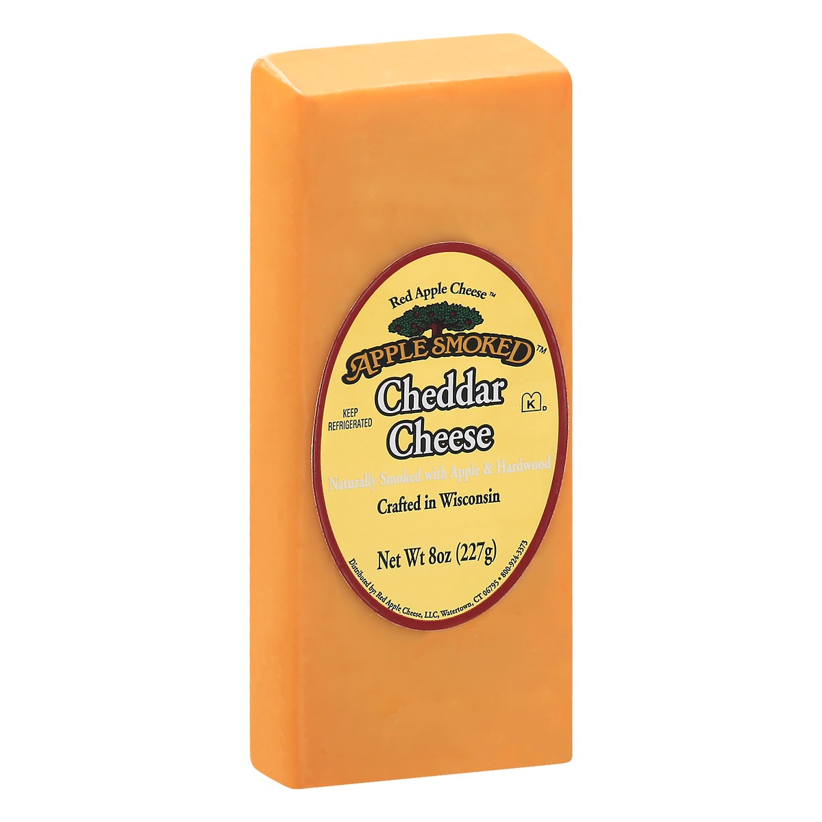 slide 3 of 13, Red Apple Smoked Cheddar Cheese, 8 oz