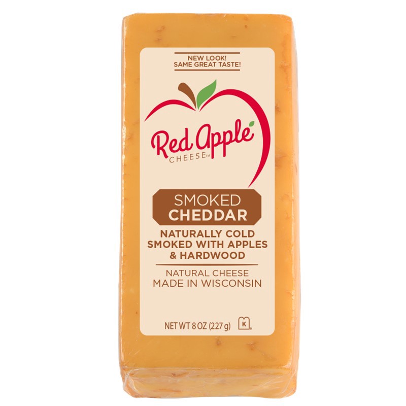 slide 1 of 13, Red Apple Cheese Smoked Cheddar Cheese 8 oz, 8 oz