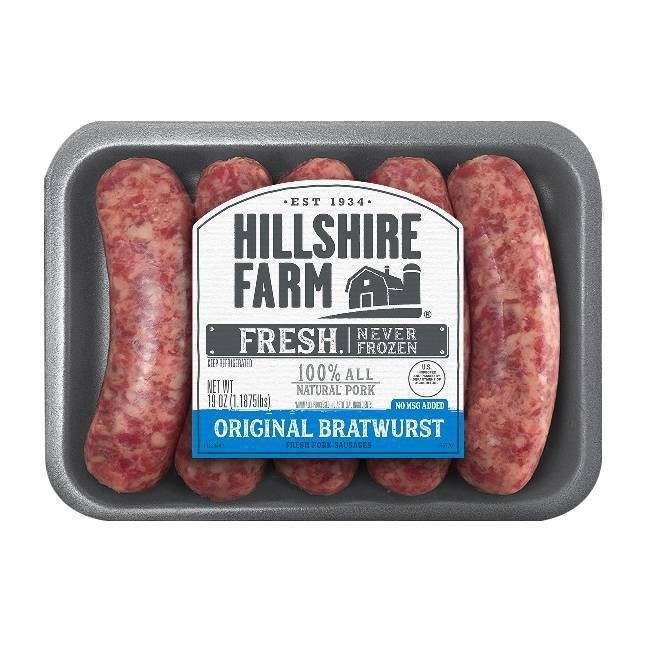 slide 1 of 1, Hillshire Farms Brats, 19 oz