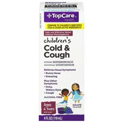 TopCare Health Children's Grape Flavor Cold & Cough 4 fl oz
