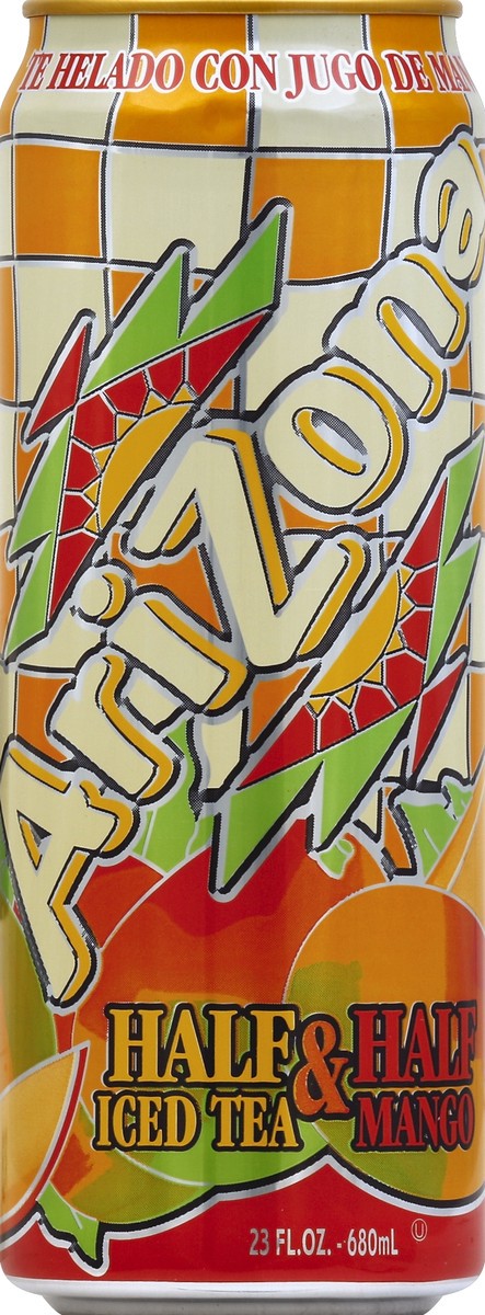 slide 2 of 4, Arizona Mango Half & Half, 23 fl oz