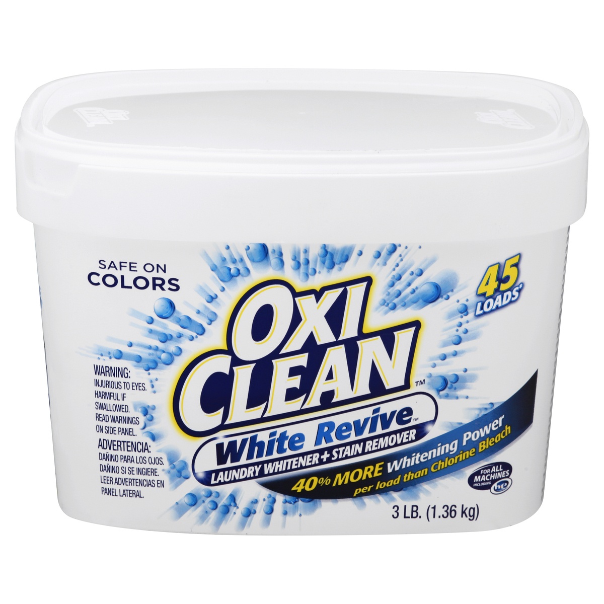 slide 1 of 4, Oxi-Clean White Revive Stain Remover, 48 oz