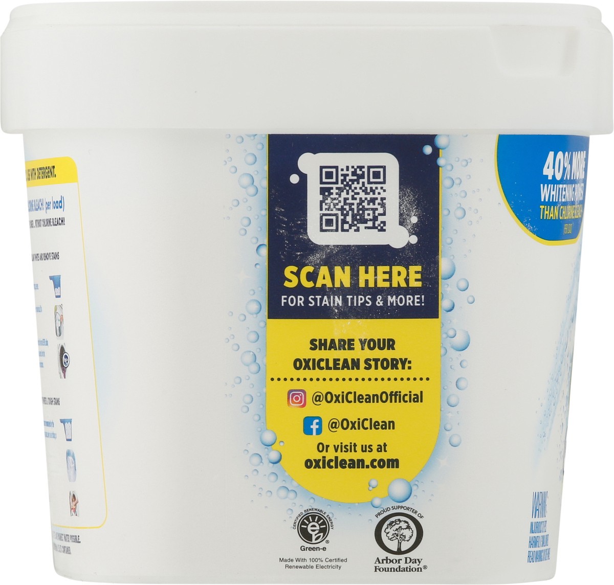 slide 4 of 9, Oxi-Clean White Revive Laundry Whitener and Stain Remover Powder, 3 lb, 48 oz