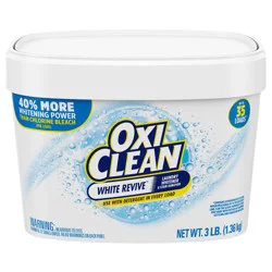 Oxi-Clean White Revive Laundry Whitener and Stain Remover Powder, 3 lb