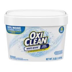 Oxi-Clean White Revive Laundry Whitener and Stain Remover Powder, 3 lb