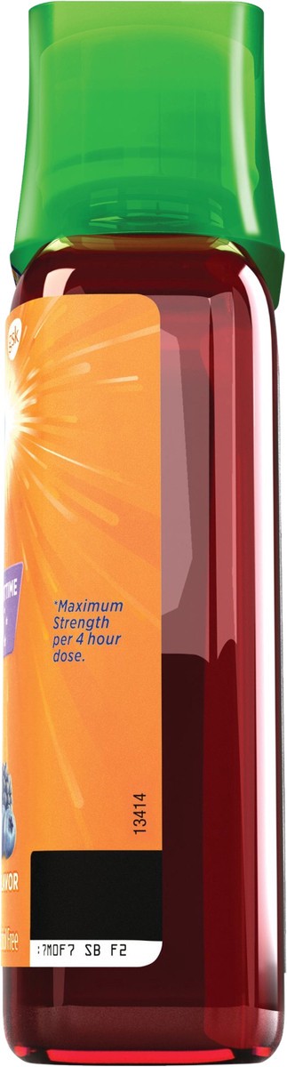 slide 7 of 7, Theraflu ExpressMax Nighttime Severe Cold & Cough Liquid Berry, 8.3 fl oz