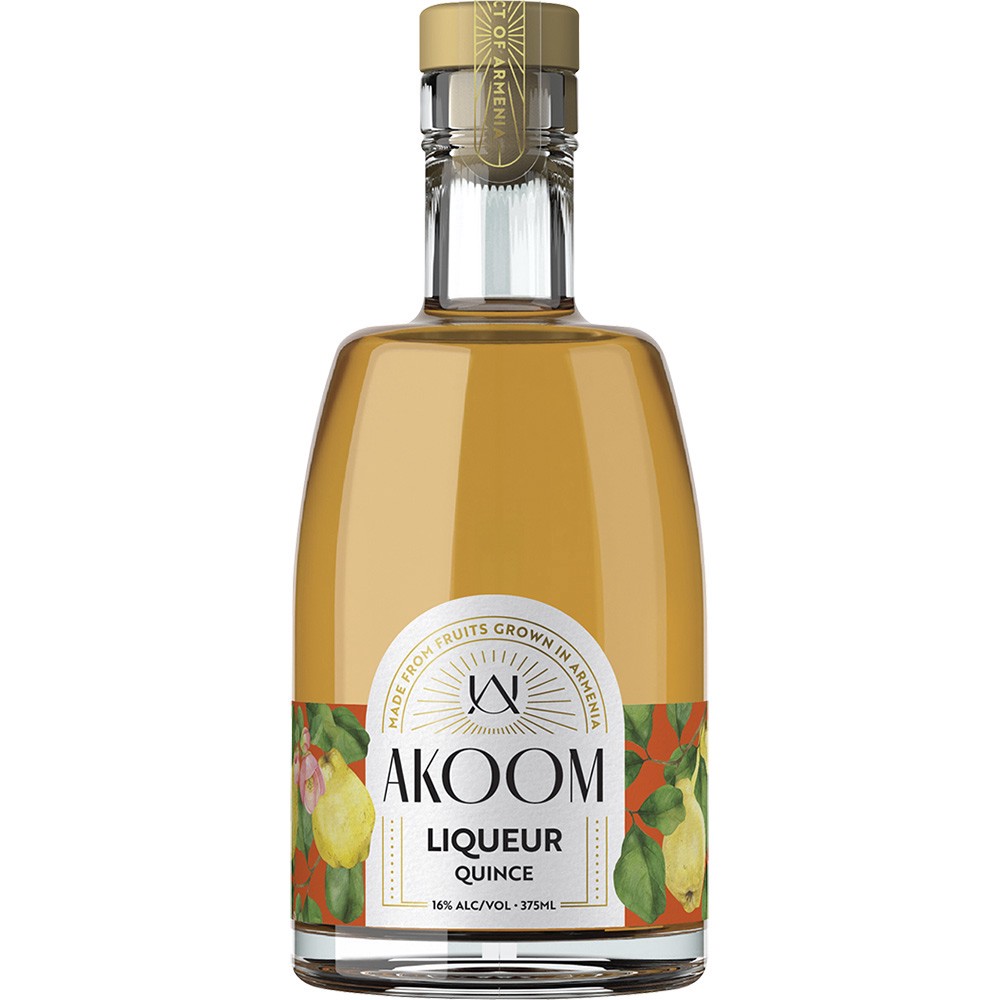 slide 1 of 1, Akoom Quince Liqueur, 375 ml