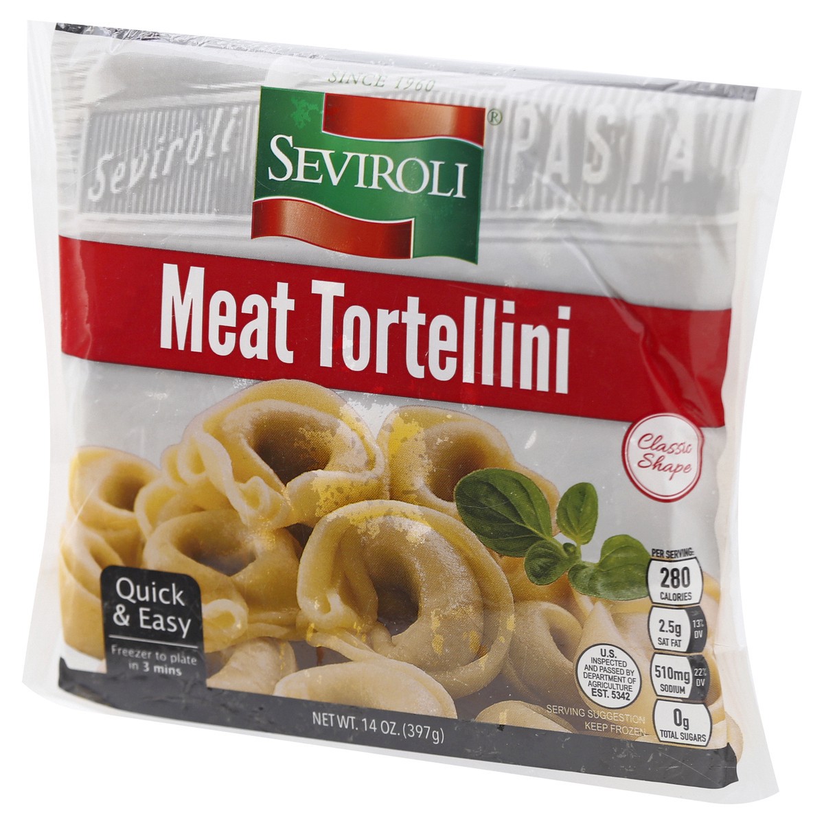 slide 2 of 10, Seviroli Meat Tortellini, 14 oz