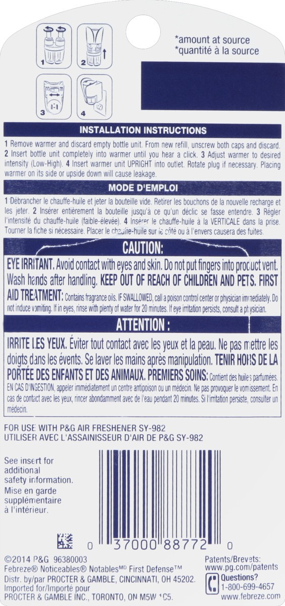 slide 2 of 3, Febreze Scented Oil Refill 0.87 oz, 0.87 oz