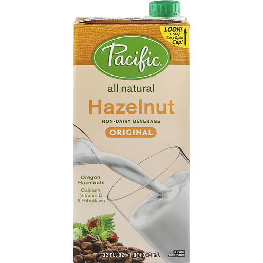 slide 2 of 18, Pacific Foods Hazelnut Original Plant-based Beverage, 32 fl oz