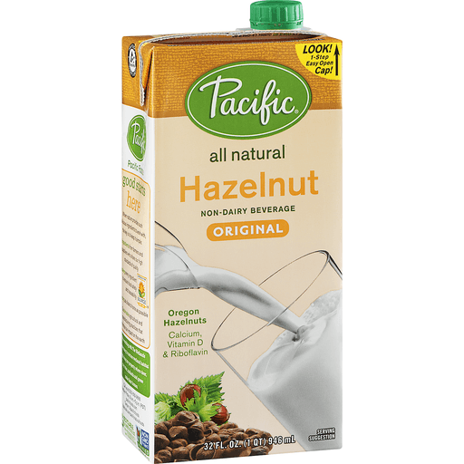 slide 4 of 18, Pacific Foods Hazelnut Original Plant-based Beverage, 32 fl oz