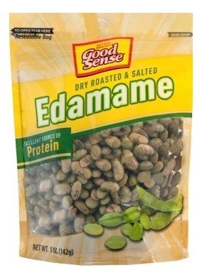 slide 1 of 1, Good Sense Roasted & Salted Edamame, 5 Oz., 5 oz