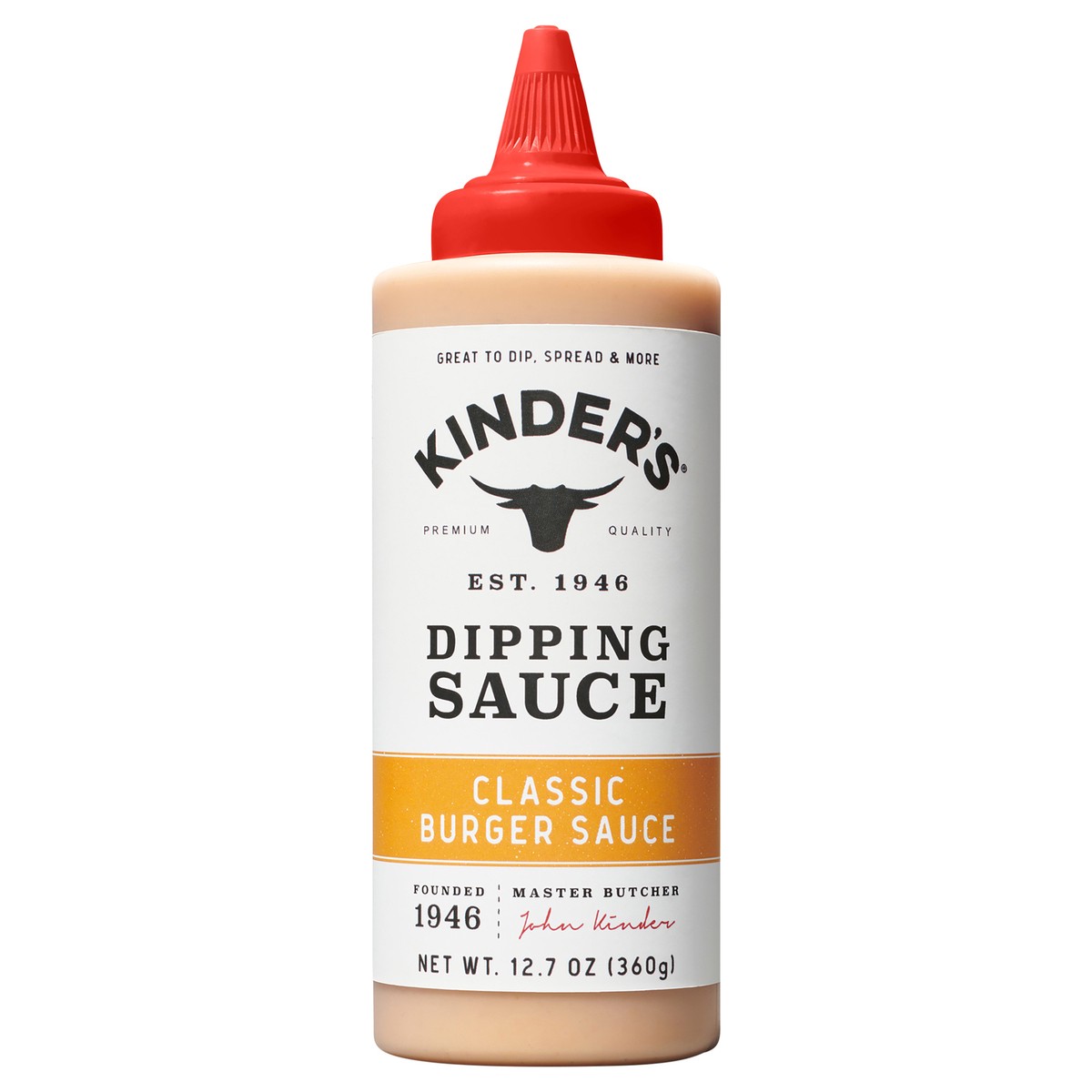 slide 5 of 10, Kinder's Classic Burger Sauce, 12.7 oz