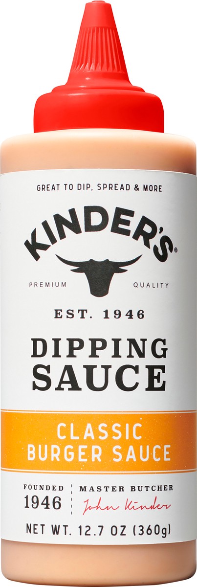 slide 8 of 10, Kinder's Classic Burger Sauce, 12.7 oz