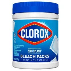 Clorox Zero Splash Bleach Packs 12 ea