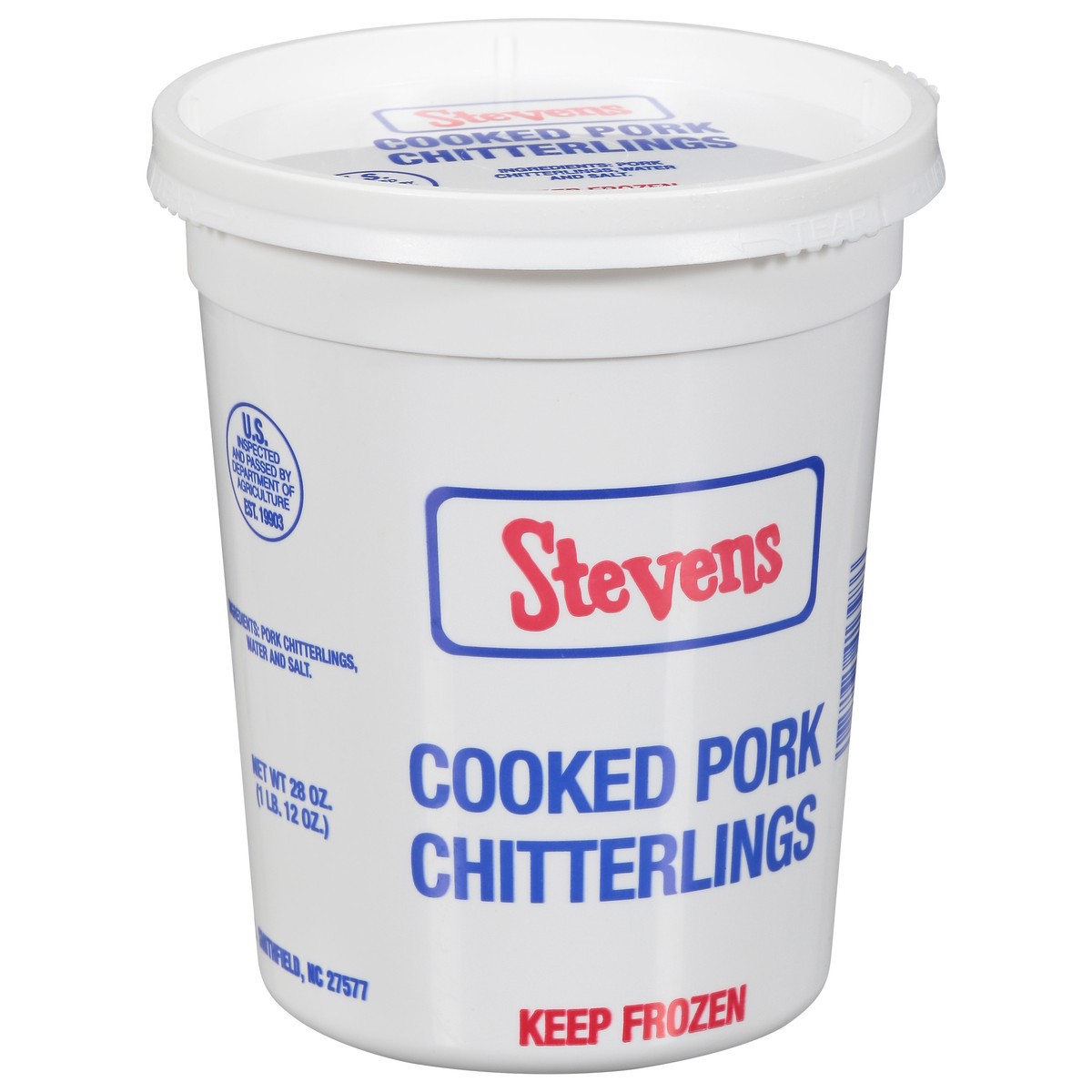 slide 4 of 13, Stevens Cooked Pork Chitterlings 28 oz, 28 oz