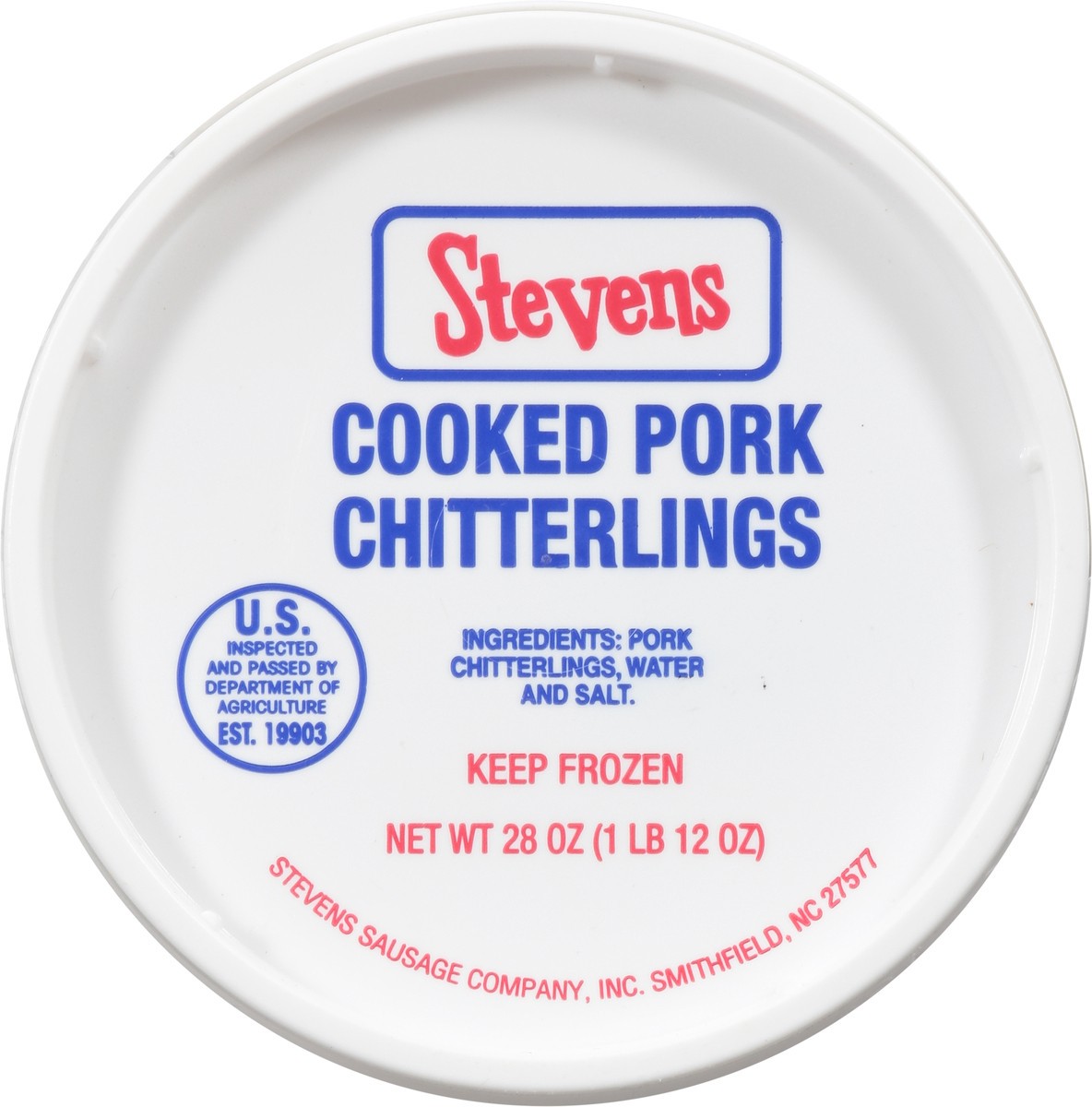 slide 6 of 13, Stevens Cooked Pork Chitterlings 28 oz, 28 oz