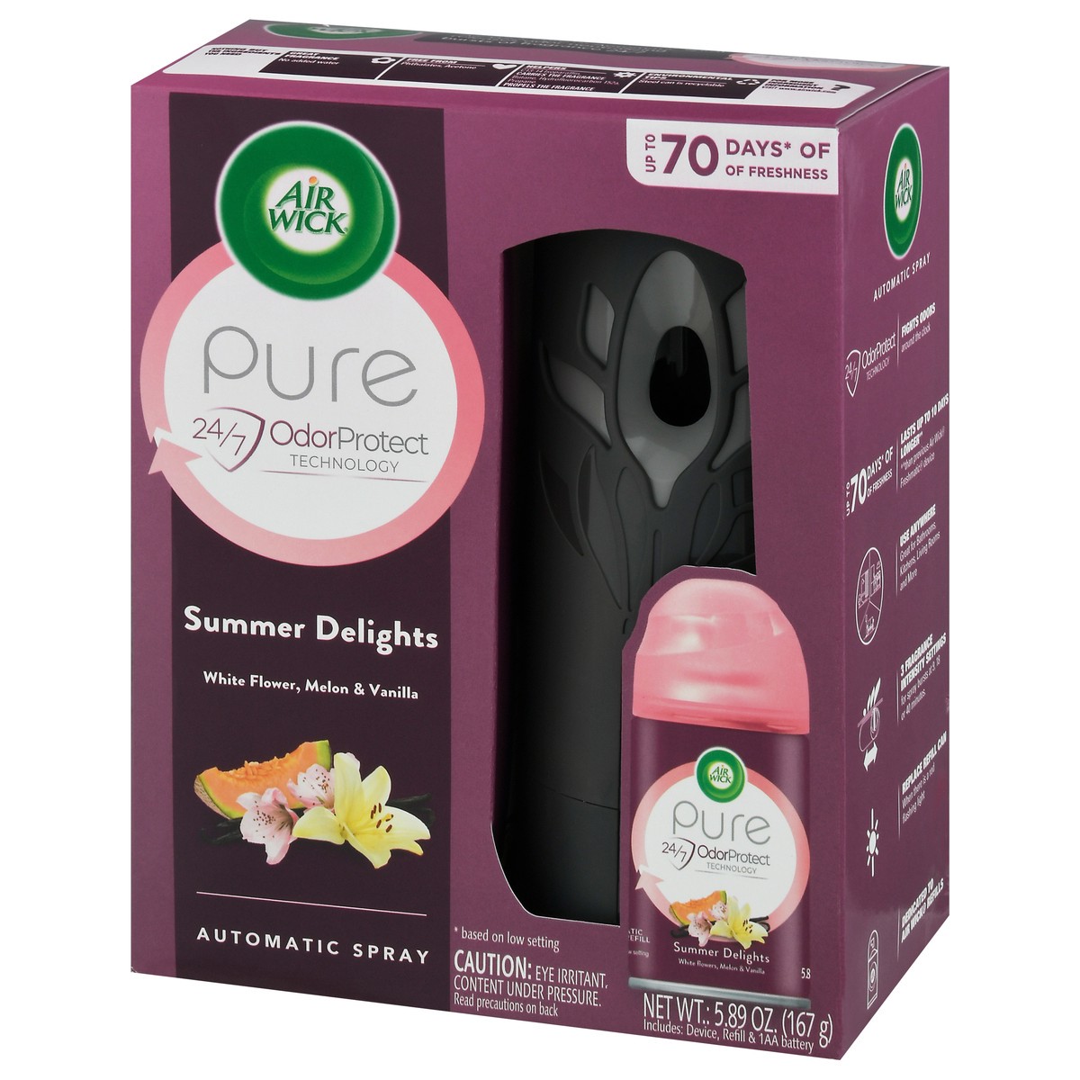 slide 3 of 9, Air Wick Freshmatic Life Scents Summer Delights Kit, 16.7 oz