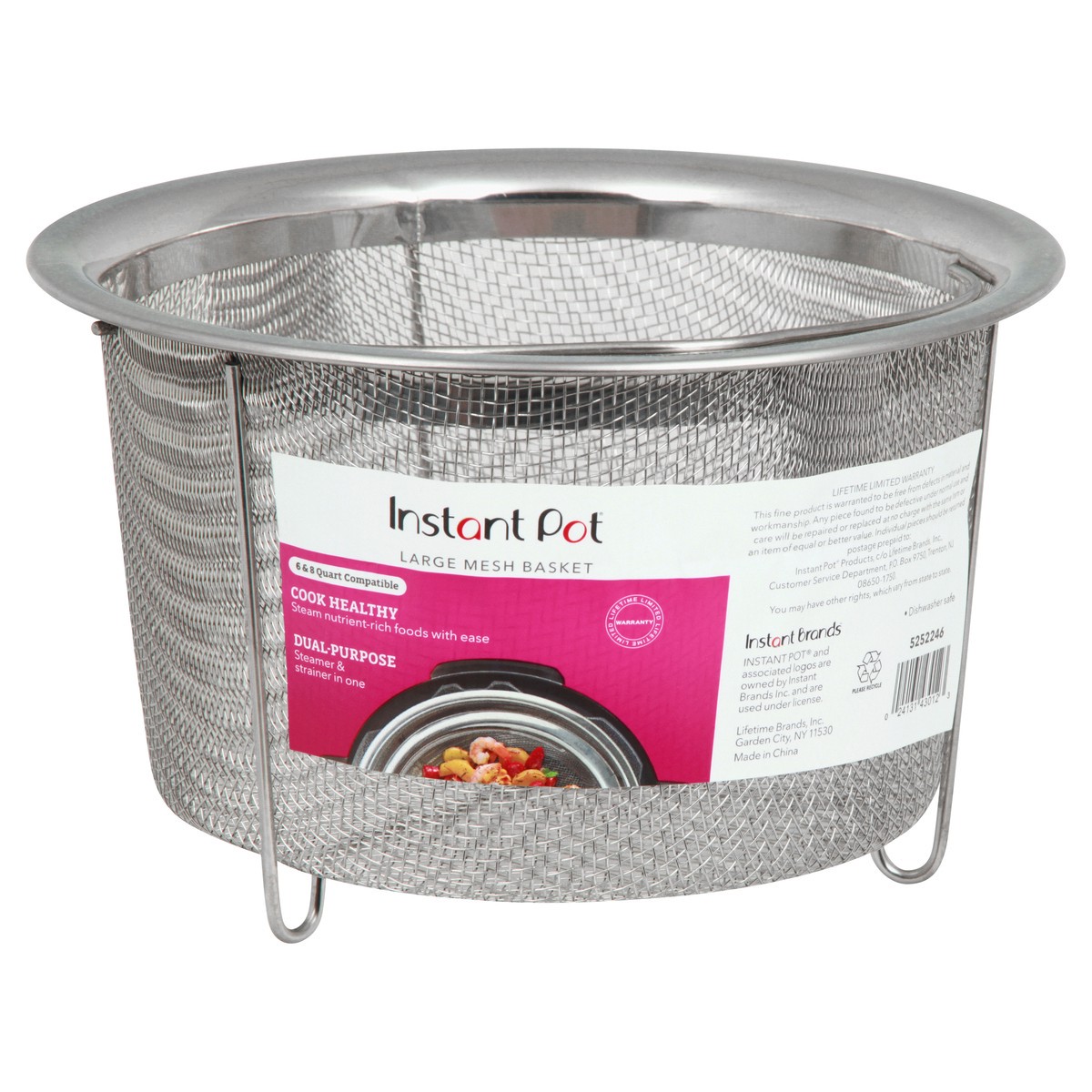 slide 2 of 9, Instant Pot Large Mesh Basket 1 ea, 1 ct