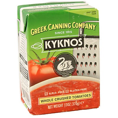 slide 1 of 1, Kyknos Whole Crushed Tomatoes, 13 oz