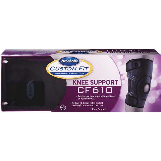 slide 1 of 1, Dr. Scholl's Custom Fit Knee Support CF610, 1 ct