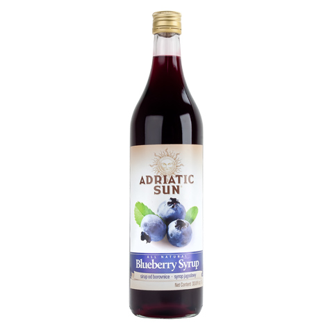slide 1 of 1, Adriatic Sun Blueberry Syrup, 1 liter